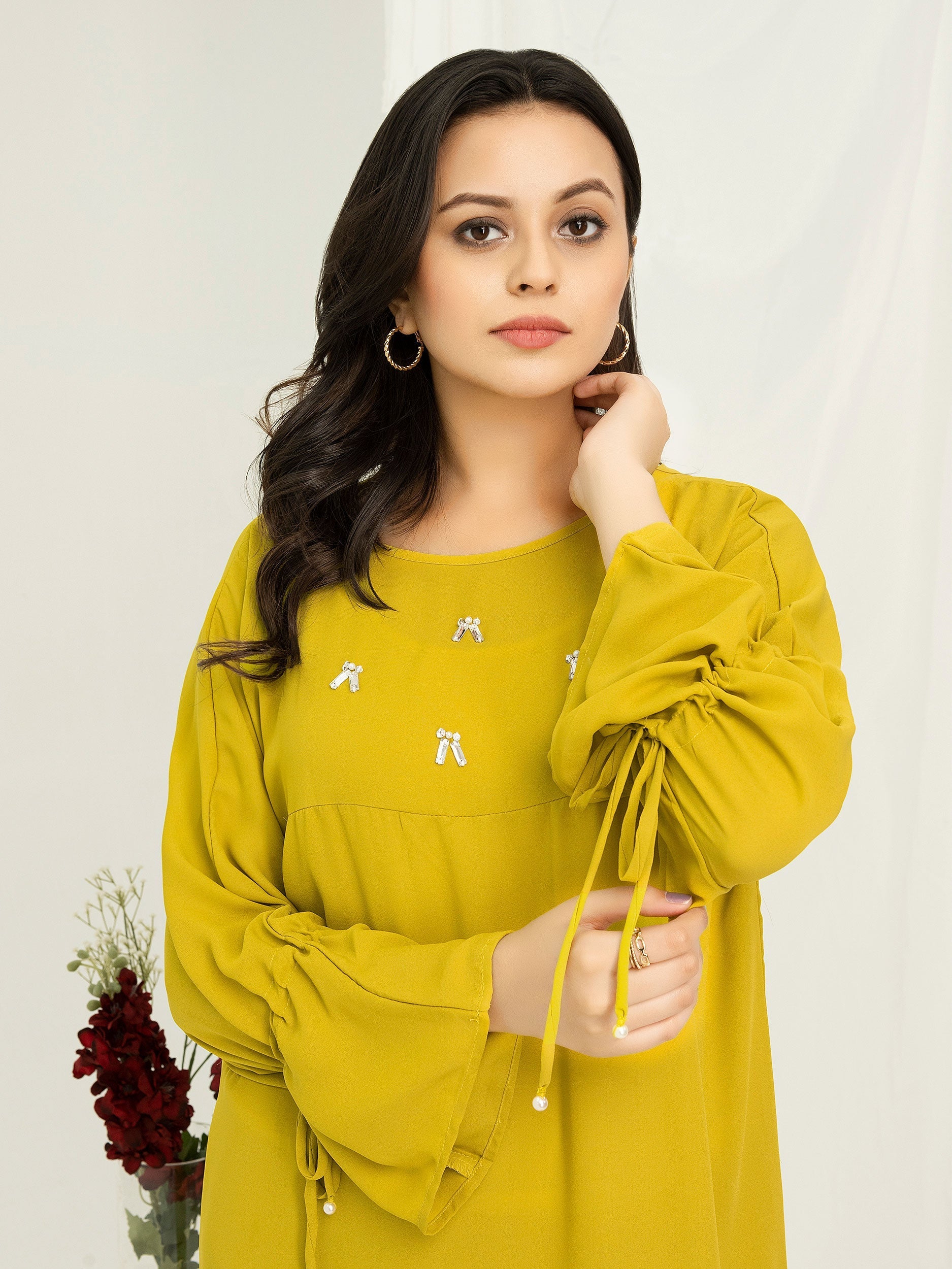 2 Piece Grip Suit-Dyed & Embellished (Pret)