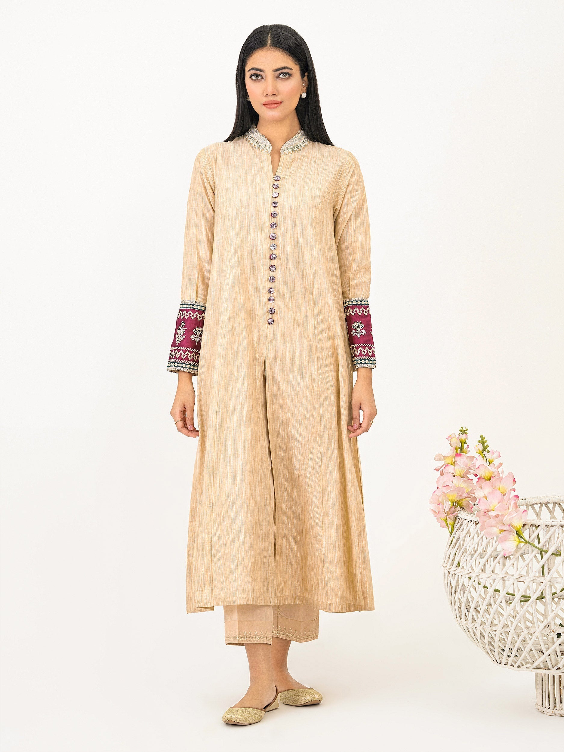 2 Piece Missouri Suit-Embroidered (Pret)