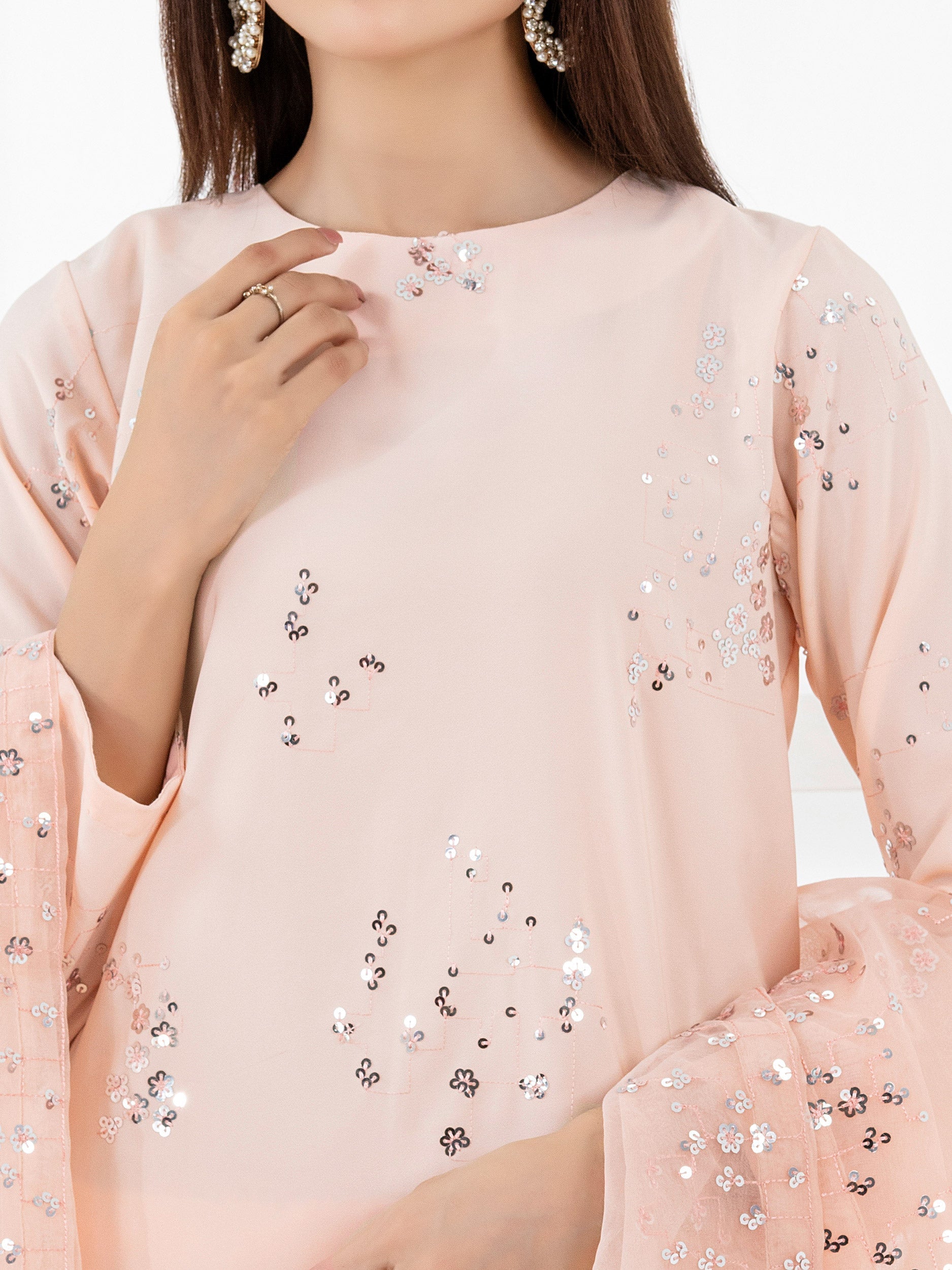 3 Piece Grip Suit-Embellished (Pret)