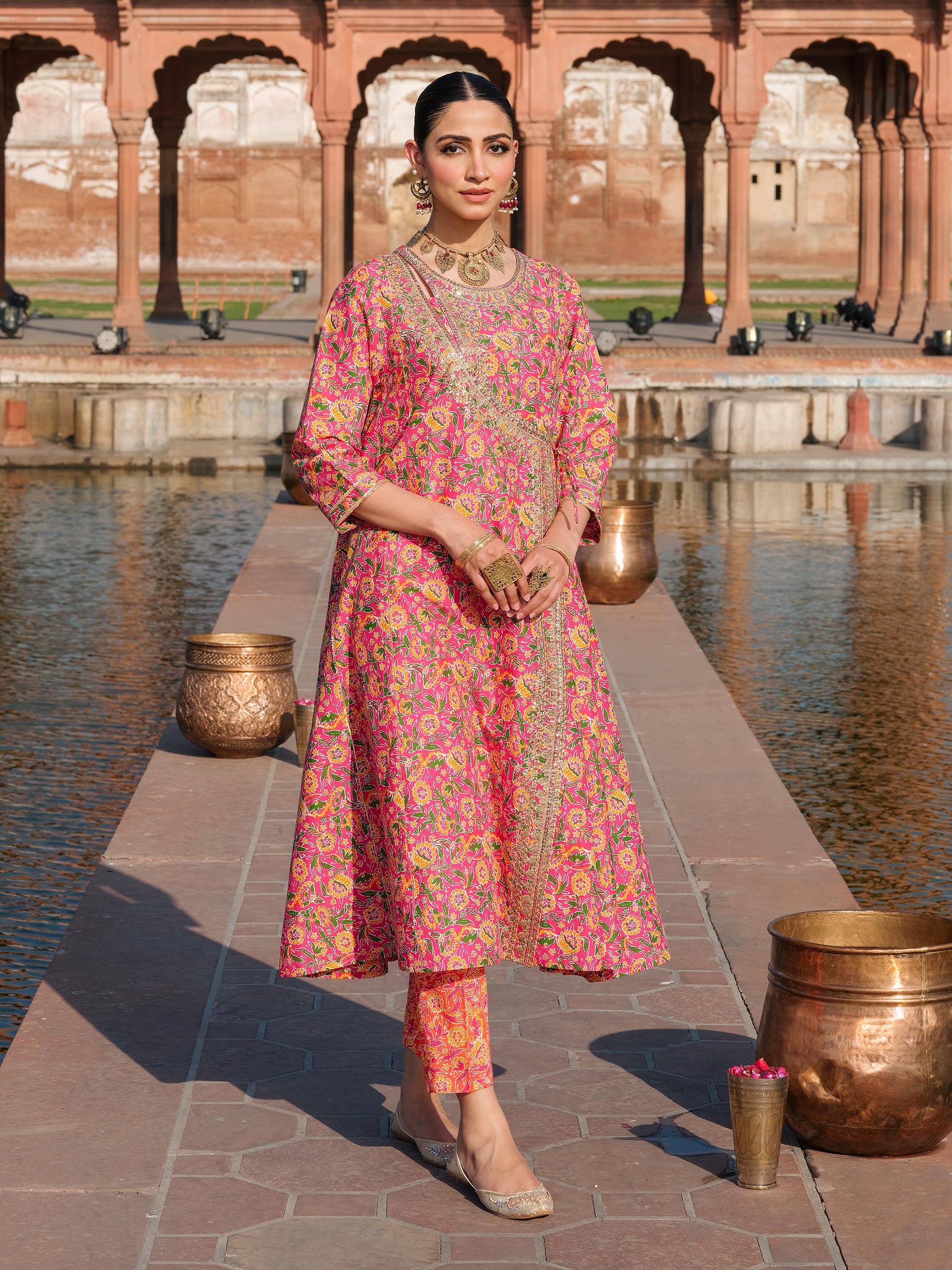 2 Piece Lawn Suit-Embroidered (Pret)