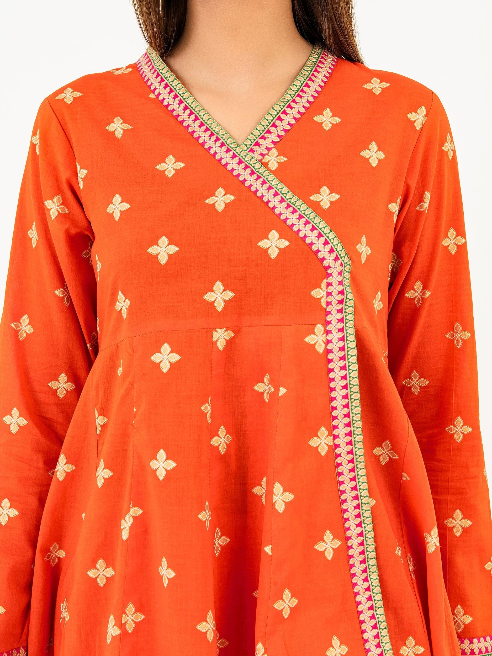 2 Piece Lawn Suit-Paste Print (Pret)