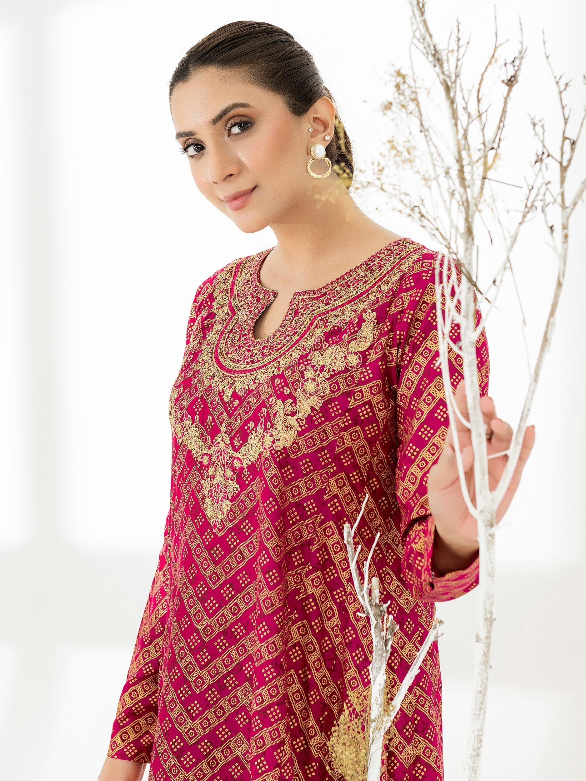 Lawn Pishwas-Embroidered (Pret)