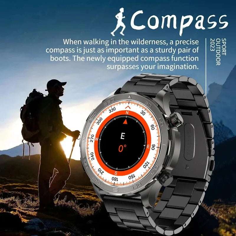 Huawei AMOLED HD Large Screen Heart Rate NFC IP68 Waterproof GPS Sports Smart Watch