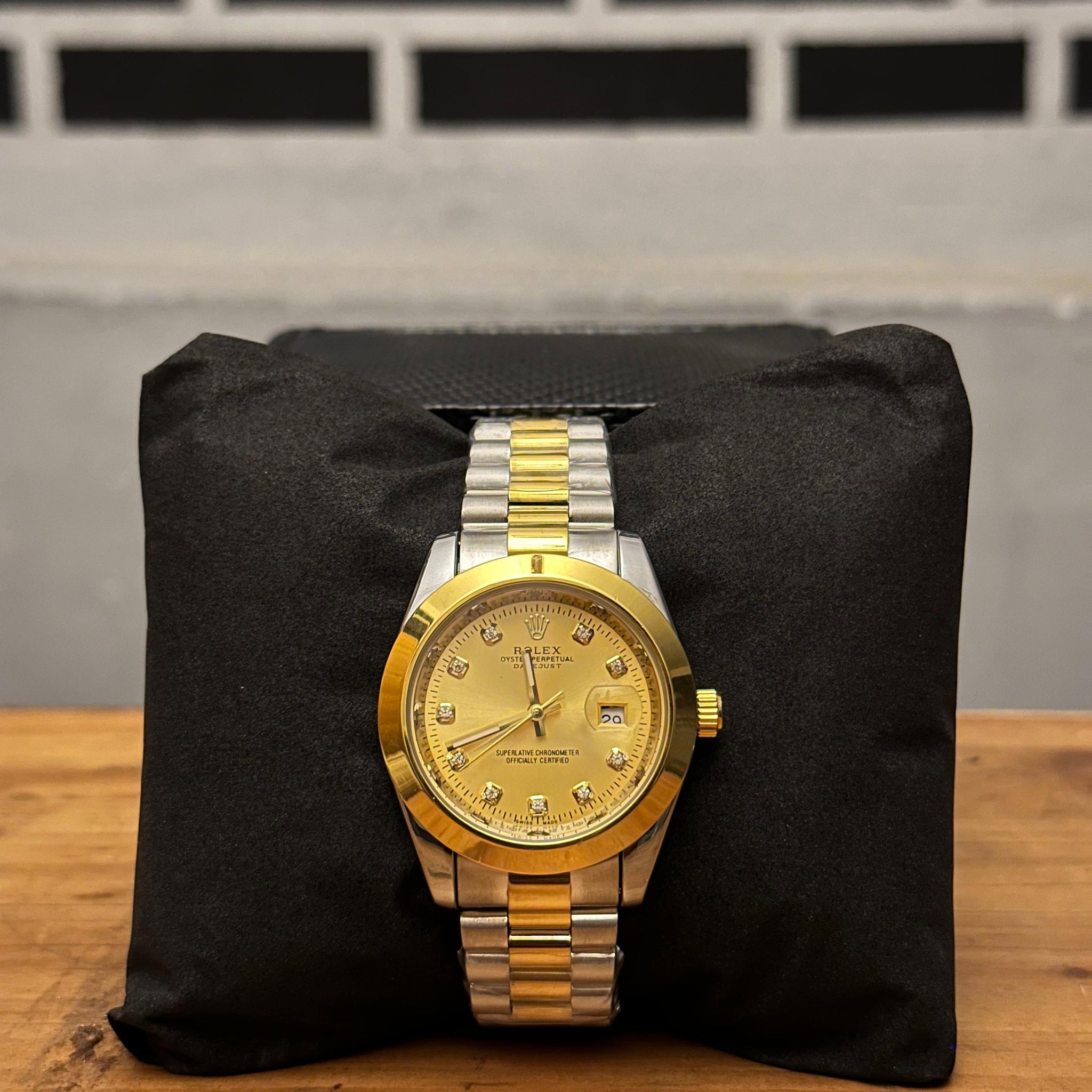 Dial RLX Date  – 40mm – Stainless Steel – DG897